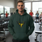 Dark Eagle Eyes Hoodie | Powerful Minimalist Preda パーカ