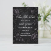 Dark Elegant Floral Gothic セーブザデート (スタンド正面)