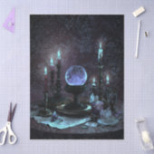 Dark Elegant Romantic Gothic Table  薄葉紙 (クラフト)