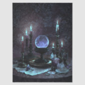 Dark Elegant Romantic Gothic Table  薄葉紙 (正面)