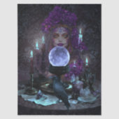Dark Elegant Romantic Gothic Tarot Reader 薄葉紙 (正面)