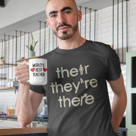 Dark Elementary 教え's Aid語彙先生 Tシャツ