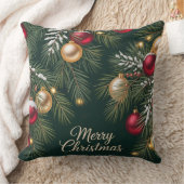 Dark Emerald Pattern クッション (ブランケット)