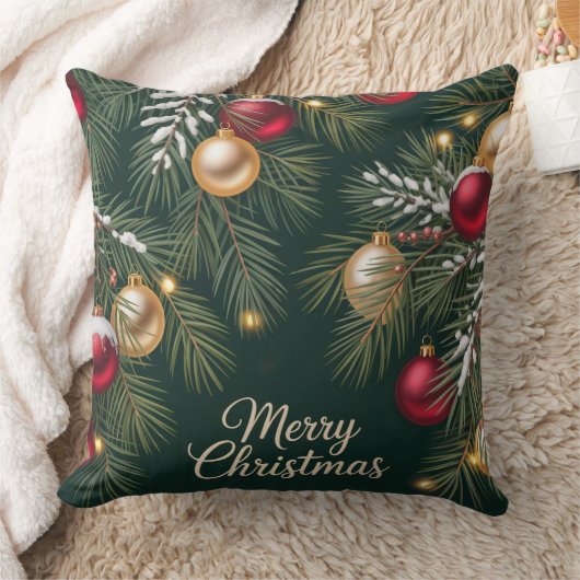 Dark Emerald Pattern クッション (ブランケット)