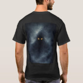 Dark Entity in the Fog Creepy Horror Tシャツ (裏面)
