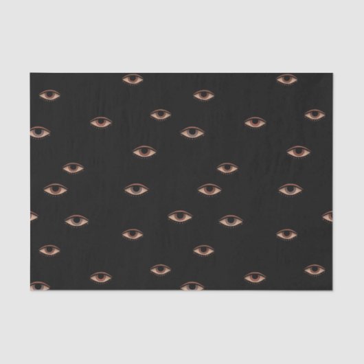 Dark Eye Pattern Tissue Paper 薄葉紙 (正面)
