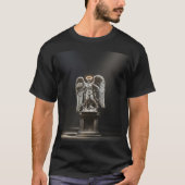 Dark Fallen Angel Statue\Gothic Cathedral T-Shirt Tシャツ (正面)
