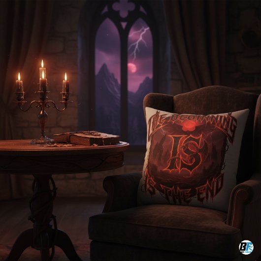 Dark Fantasy Dragon "The Beginning is the End"  クッション