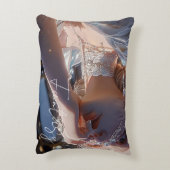 Dark fantasy girl / Aesthetic アクセントクッション (裏面(縦))