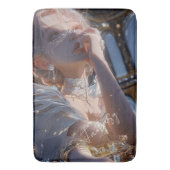 Dark fantasy girl / Aesthetic バスマット (正面縦)