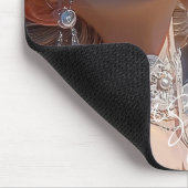 Dark fantasy girl / Aesthetic マウスパッド (コーナー)