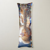 Dark Fantasy Girl -  Downtown Aesthetic ボディピロー (裏面 (縦))