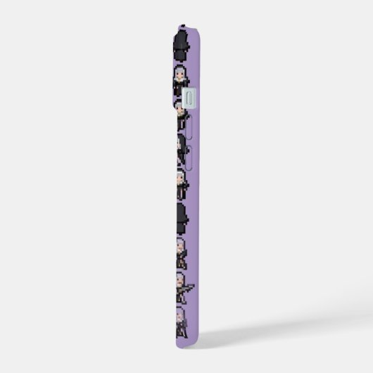 Dark Fantasy Girl / Knight Girl iPhone 15ケース (左側面)