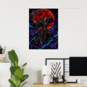 Dark Fantasy & Gothic Art Collection ポスター (ホームオフィス)