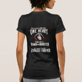 Dark Fantasy Gothic One Heart T-Shirt Tシャツ (裏面)