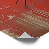 Dark Fantasy Warrior Poster – Gothic Female Knight ポスター (角)