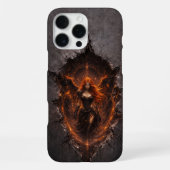 Dark Fire Angel iPhone 16 Pro Max Case iPhoneケース (裏面)