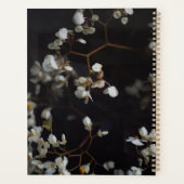 Dark floral aesthetic  プランナー手帳 (裏面)