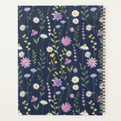 Dark Floral Botanical Garden Planner プランナー手帳 (裏面)