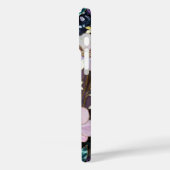 Dark Floral iPhone Case Elegant Gold Flower Case-Mate iPhoneケース (裏面 / 左)