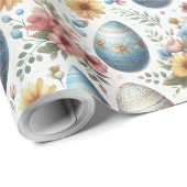 dark floral wrapping paper, botanical gift wrap, m ラッピングペーパー (ロールコーナー)