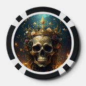 Dark Forest Skull Poker Chip ポーカーチップ (裏面)