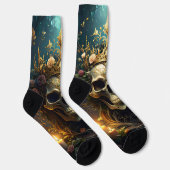 Dark Forest Skull Socks ソックス (右)