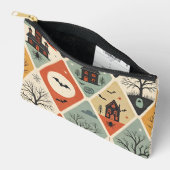 Dark ghost pattern アクセサリーポーチ (見開き)