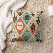 Dark ghost pattern クッション (ブランケット)