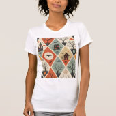 Dark ghost pattern tシャツ (正面)