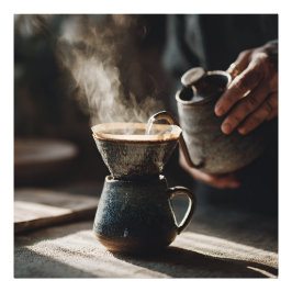 Dark Glaze Pour Over Ritual フォトプリント