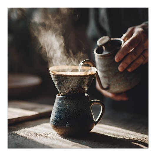 Dark Glaze Pour Over Ritual フォトプリント (正面)