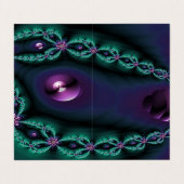 dark glowing fractal image 名刺 (外部フラット)