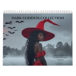 Dark Goddess Halloween Collection Calendar カレンダー