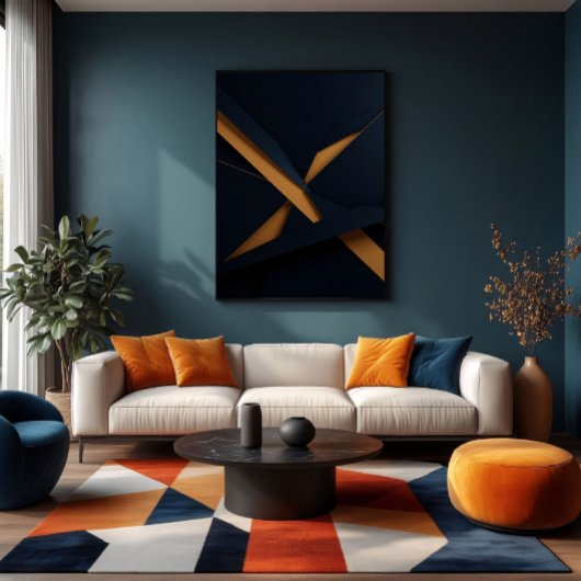 Dark Gold Luxury ポスター