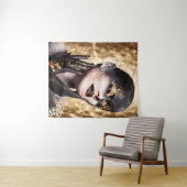 Dark Golden Beauty Body Paint Glamorous Art タペストリー (インサイチュ(横))