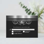 Dark Gothic Halloween Wedding RSVP (スタンド正面)