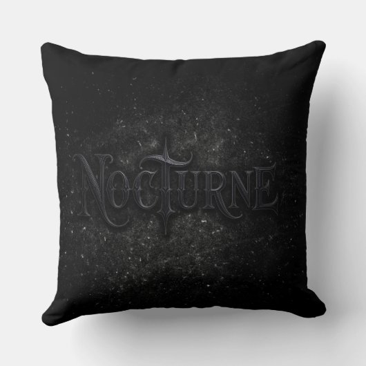 Dark Gothic Nocturne クッション (裏面)