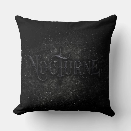 Dark Gothic Nocturne クッション (正面)