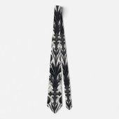 Dark Gothic Rose Pattern (2) ネクタイ (正面)