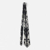 Dark Gothic Rose Pattern (2) ネクタイ (裏面)