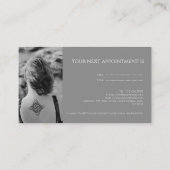  Dark Gothic Tattoo Artist Appointment 名刺 (裏面)