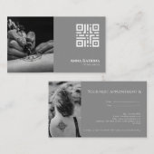  Dark Gothic Tattoo Artist Appointment 名刺 (正面/裏面)