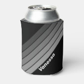 Dark Gradient Rainbow with Name 缶クーラー (缶裏面)