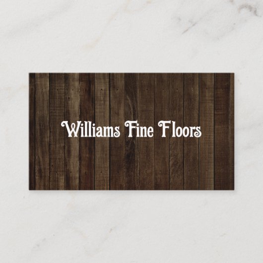 DARK GRAIN BUSINESS CARD 名刺 (正面)