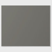 Dark Grayish Ironside Orange Pop Of Color  ラッピングペーパー (フラット)