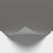 Dark Grayish Ironside Orange Pop Of Color  ラッピングペーパー (角)