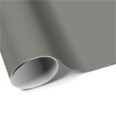 Dark Grayish Ironside Orange Pop Of Color  ラッピングペーパー (ロールコーナー)