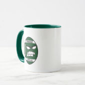 Dark Green Football Mug for Your Neighbor マグカップ (正面左)