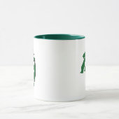 Dark Green Football Mug for Your Wife マグカップ (中央)